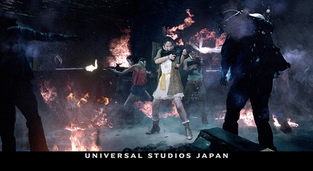 Usj 広瀬アリスがマシンガンをブッ放す バイオハザード ザ リアル3 Cm放映開始 Cinemacafe Net