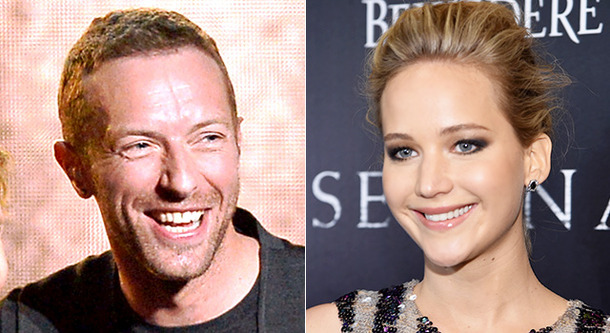 ジェニファー・ローレンス＆クリス・マーティン-(C)Getty Images