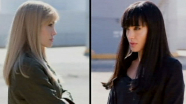 新作『Salt』（原題）で2つの顔を見せるアンジェリーナ -(C) Splash/AFLO