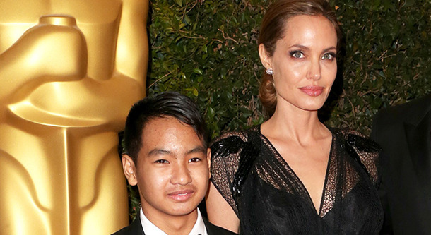 アンジェリーナ・ジョリー＆マドックス・ジョリー・ピット -(C) Getty Images