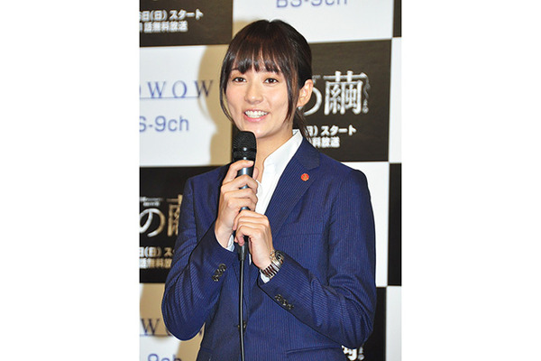 木村文乃／連続ドラマW「石の繭」製作発表記者会見