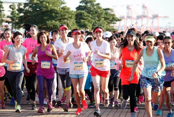 女子のためのラン祭り「ランガール ナイト」が今年も9月12日（土）に開催された。