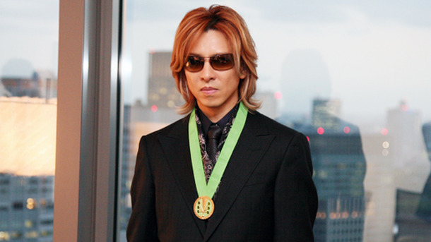 シャンパーニュ騎士団のシュヴァリエに叙任されたYOSHIKI