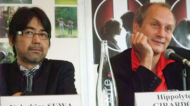 『ユキとニナ』共同監督を務めた諏訪敦彦&イポリット・ジラルド