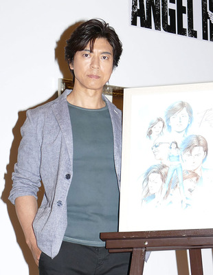 上川隆也／「シティーハンター30周年記念 北条司原画展」