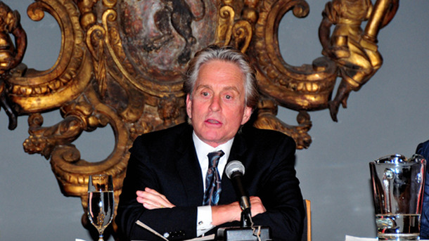 『ウォール街』続編への主演が決まったマイケル・ダグラス　-(C) Splash/AFLO