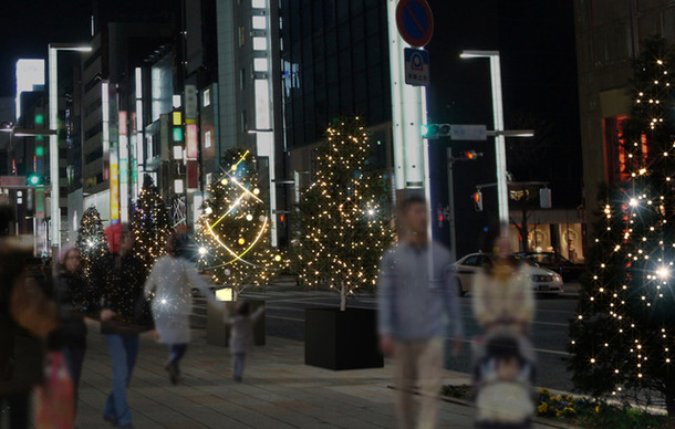 銀座のイルミネーション「GINZA ILLUMINATION」が11月29日から銀座通り（中央通り）と晴海通りで開催