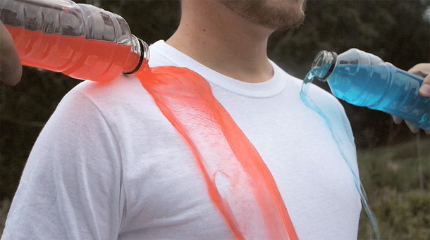 ODOが開発した“絶対に”汚れないTシャツ