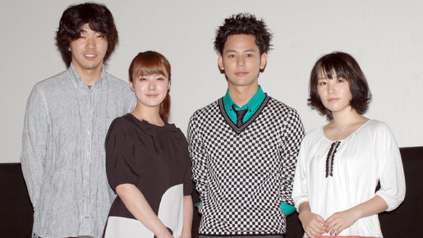 『ノーボーイズ、ノークライ』初日舞台挨拶 