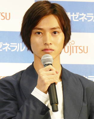 山崎賢人／「nocria（ノクリア）」X新テレビCM発表会