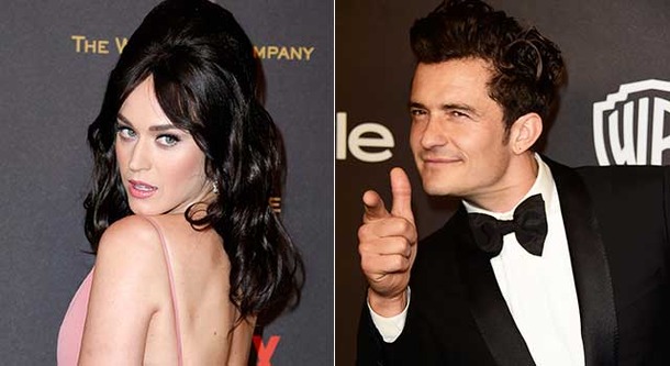 ケイティ・ペリー＆オーランド・ブルーム(C)Getty Images