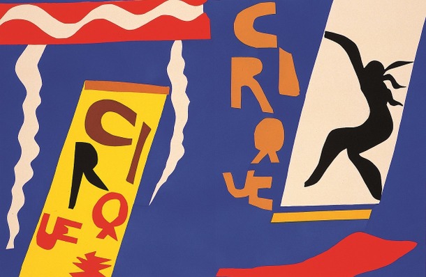 アンリ・マティス《サーカス》(詩画集『ジャズ』より)1947年　富士ゼロックス版画コレクション