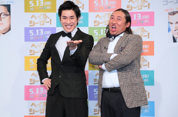 高畑裕太、秋山竜次『ヘイル、シーザー！』公開アフレコイベント