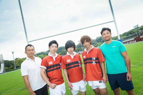 千葉翔也 安達勇人 濱野大輝 アニメ All Out 特番でラグビーに挑戦 Cinemacafe Net