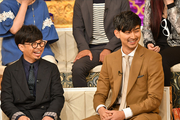 浜野謙太、松田翔太「櫻井・有吉THE夜会」(C)TBS