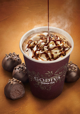 「ホットショコリキサー ダークチョコレート トリュフ キャラメル」