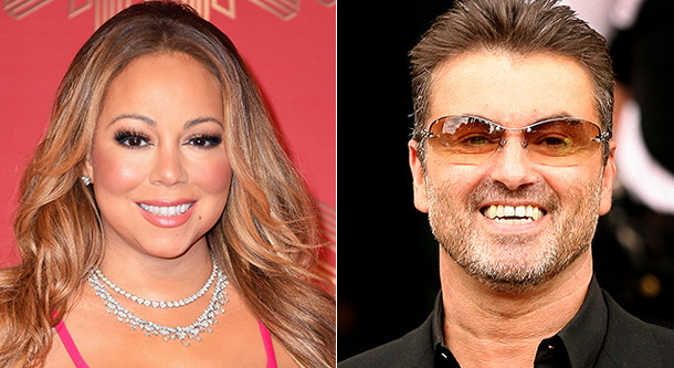 マライア・キャリー＆ジョージ・マイケル-(C)Getty Images