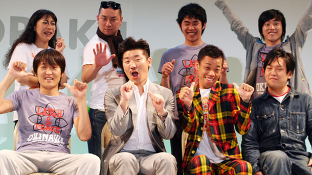 沖縄国際映画祭　「au oneお笑い」新展開発表会見　photo：Yoko Saito