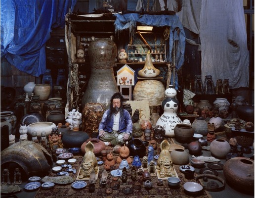 「村上隆のスーパーフラット現代陶芸考」 Photo by Mikiya Takimoto