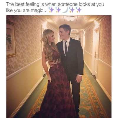 パリス・ヒルトン＆クリス・ジルカ-(C)Twitter