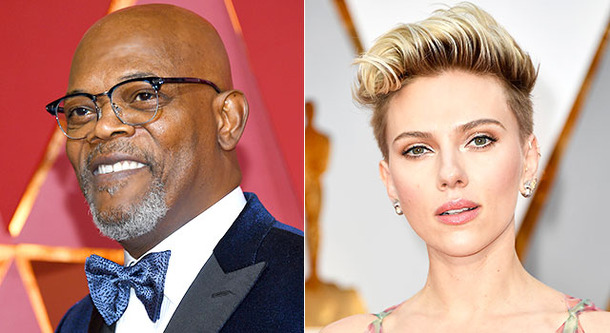 サミュエル・L・ジャクソン＆スカーレット・ヨハンソン-(C)Getty Images