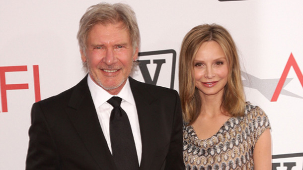 ハリソン・フォード＆キャリスタ・フロックハート　-(C) AFLO