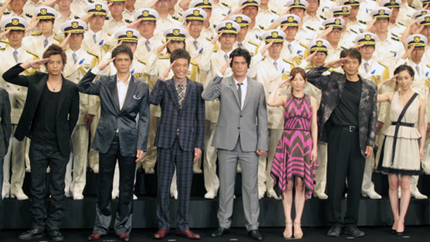 『THE LAST MASSAGE 海猿』完成披露試写会　photo：Yoko saito