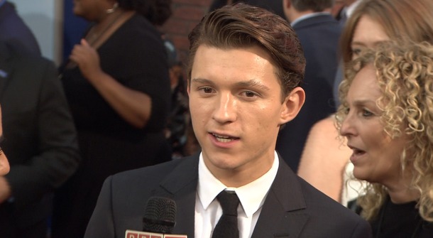 トム・ホランド／　『スパイダーマン：ホームカミング』ワールドプレミア