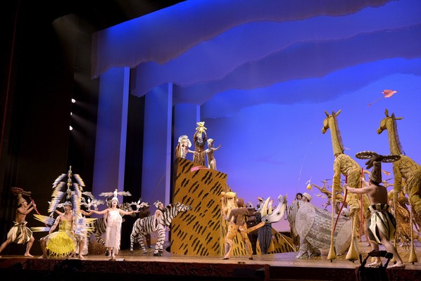ミュージカル「ライオンキング」（C）Disney、撮影：上原タカシ