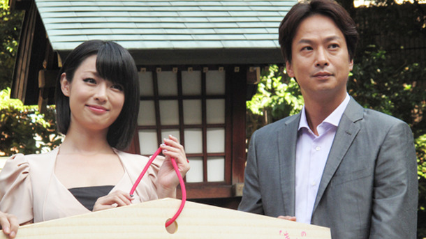 『恋愛戯曲〜私と恋におちてください。〜』ヒット祈願イベント photo：Yoko Saito