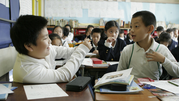 中華学校の子どもたち