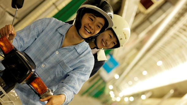 半分の月がのぼる空