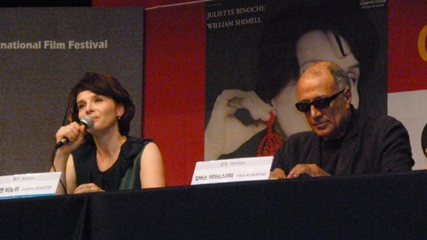 釜山国際映画祭　『トスカーナの贋作』記者会見　photo：Ayako Ishizu