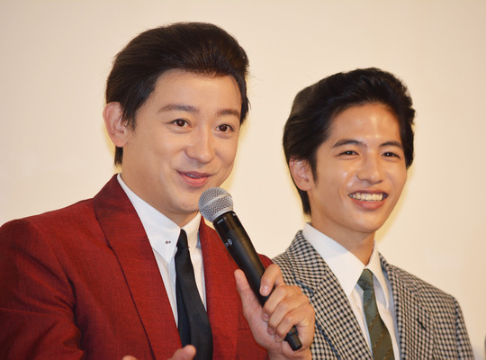 山本耕史＆志尊淳／土曜ドラマ「植木等とのぼせもん」試写会