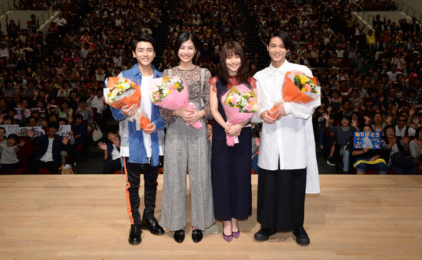 有村架純＆佐久間由衣＆泉澤祐希＆磯村勇斗／「ひよっこ」ファン感謝祭