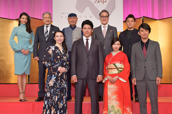 「西郷どん」出演者会見