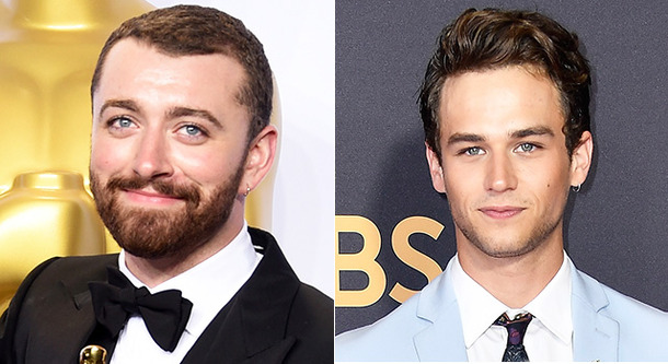 サム・スミス＆ブランドン・フリン-(C)Getty Images
