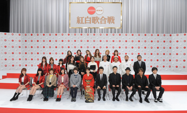 「第68回NHK紅白歌合戦」初出場者