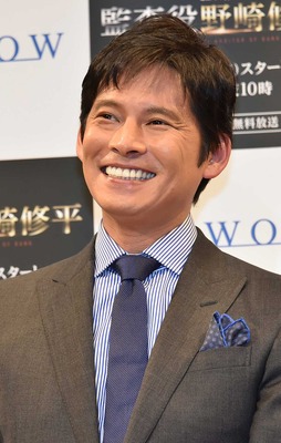 織田裕二／「連続ドラマW 監査役 野崎修平」第1話完成披露試写会