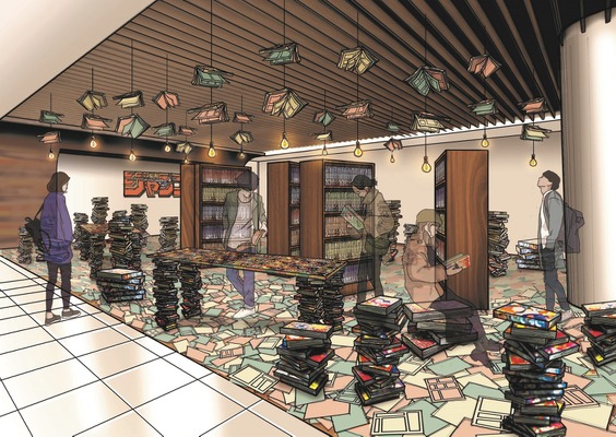 ジャンプ図書館パース画像※画像はイメージです