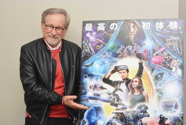 スティーヴン・スピルバーグ監督『レディ・プレイヤー1』／photo：Masakazu Isobe