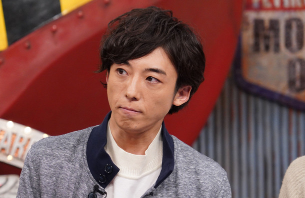 高橋一生／「嵐にしやがれ」ロゴ (C) NTV