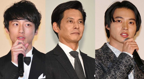 坂口健太郎＆織田裕二＆山崎賢人