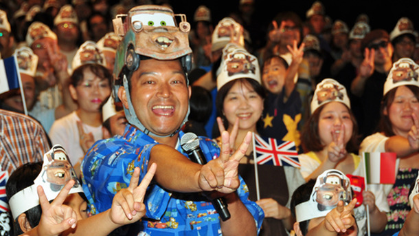 『カーズ2』初日舞台挨拶