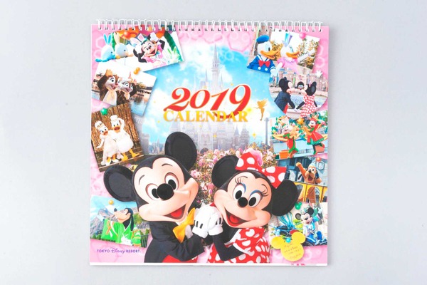 ディズニー 2019年実写カレンダー発売 壁掛け 卓上タイプ