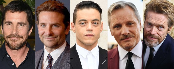 クリスチャン・ベイル＆ブラッドリー・クーパー＆ラミ・マレック＆ヴィゴ・モーテンセン＆ウィレム・デフォー
