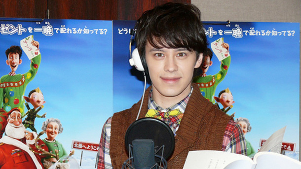 『アーサー・クリスマスの大冒険』ウエンツ瑛士アフレコ取材
