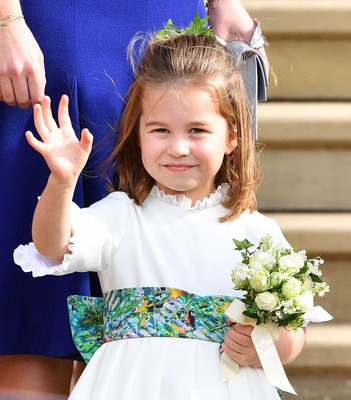 ブライズメイドを務めたシャーロット王女 (C) Getty Images