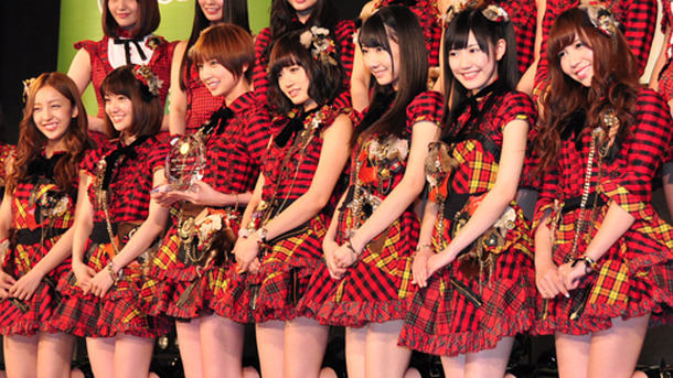 「AKB48」FUN OF THE YEAR 2011授賞式