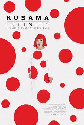 『KUSAMA: INFINITY』（原題）本国ポスタービジュアル　(C) 2018 TOKYO LEE PRODUCTIONS, INC. ALL RIGHTS RESERVED.